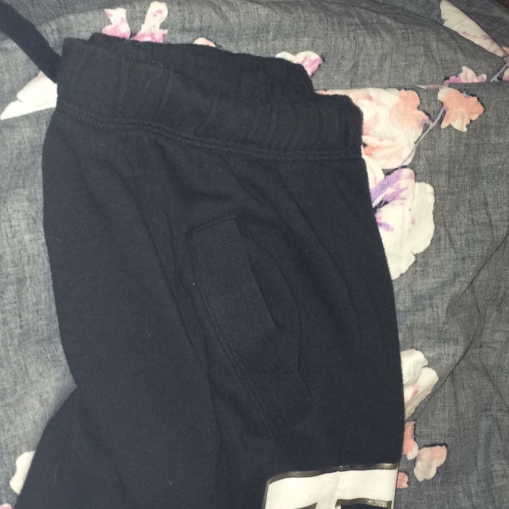 Pink sweat pants